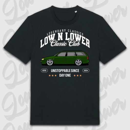 T-Shirt Tuning Cars, Personalisiert Schwarz, VW, BMW, Audi, Mercedes, Autos