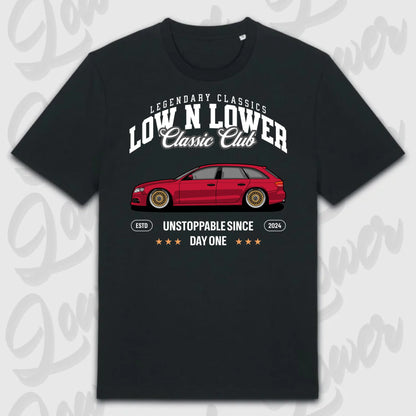T-Shirt Tuning Cars, Personalisiert Schwarz, VW, BMW, Audi, Mercedes, Autos