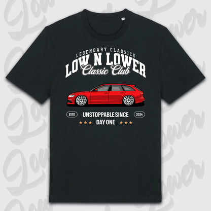 T-Shirt Tuning Cars, Personalisiert Schwarz, VW, BMW, Audi, Mercedes, Autos