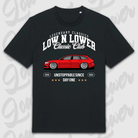 T-Shirt Tuning Cars, Personalisiert Schwarz, VW, BMW, Audi, Mercedes, Autos