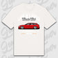 T-Shirt Tuning Cars, Personalisiert Weiß, VW, BMW, Audi, Mercedes, Autos