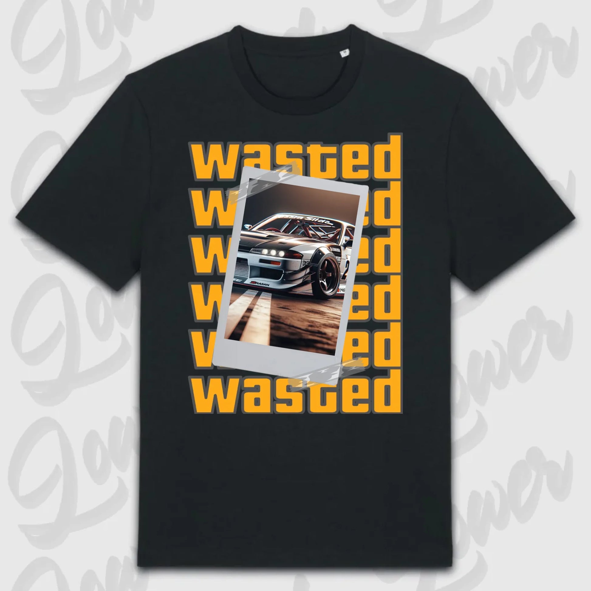 T-Shirt Tuning Cars, Personalisiert Schwarz, VW, BMW, Audi, Mercedes, Autos