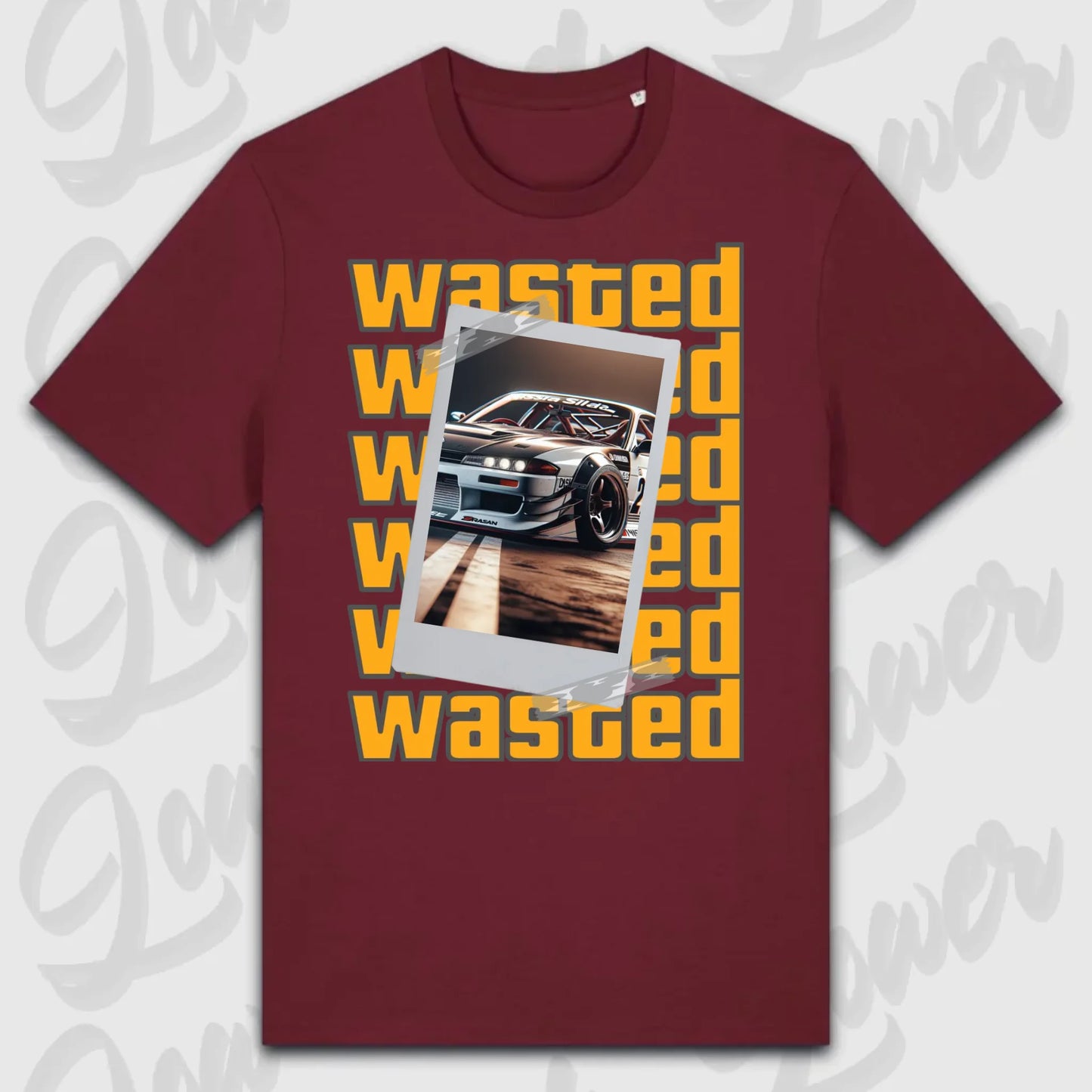 T-Shirt Tuning Cars, Personalisiert Rot, VW, BMW, Audi, Mercedes, Autos