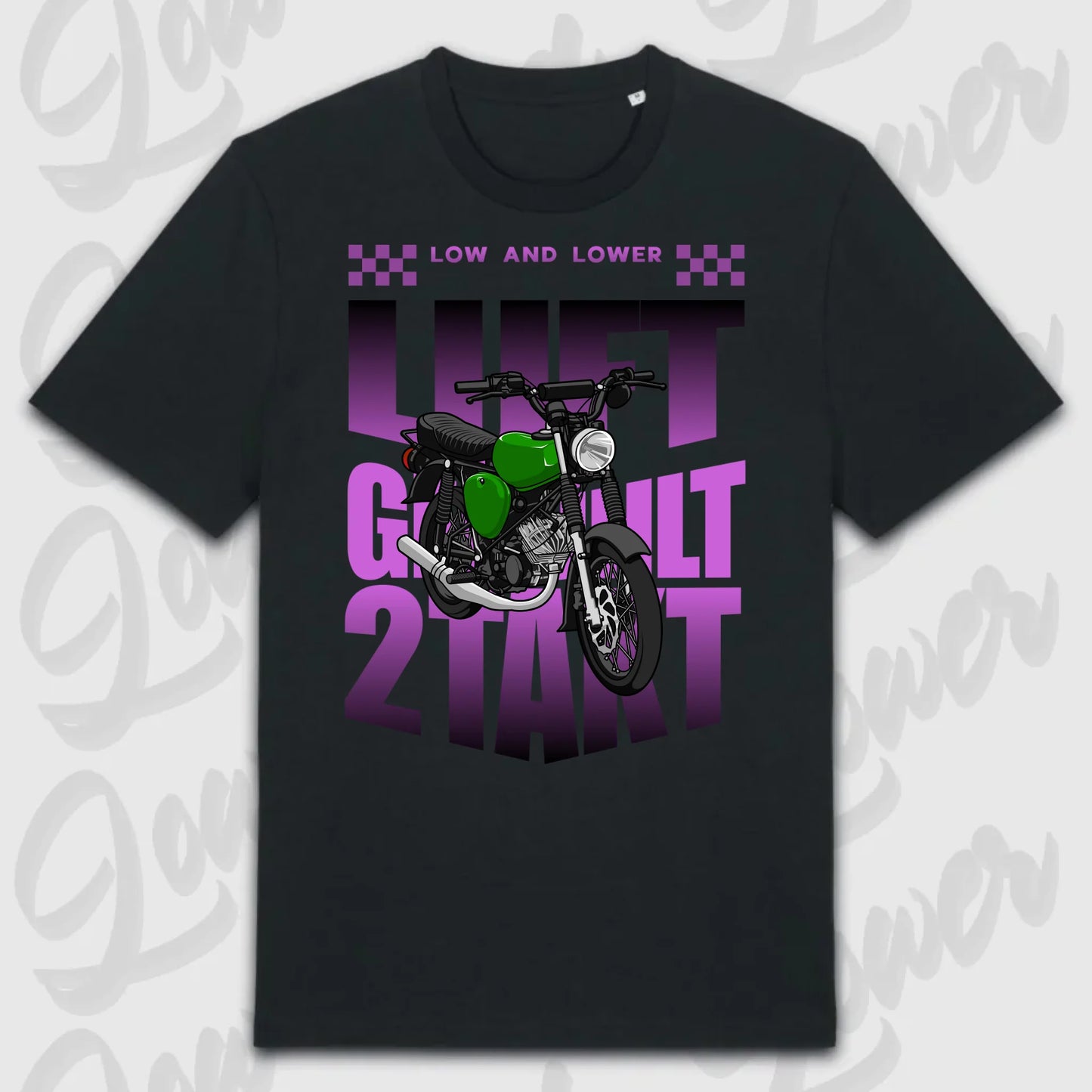 T-Shirt Tuning Cars, Personalisiert Schwarz, VW, BMW, Audi, Mercedes, Autos