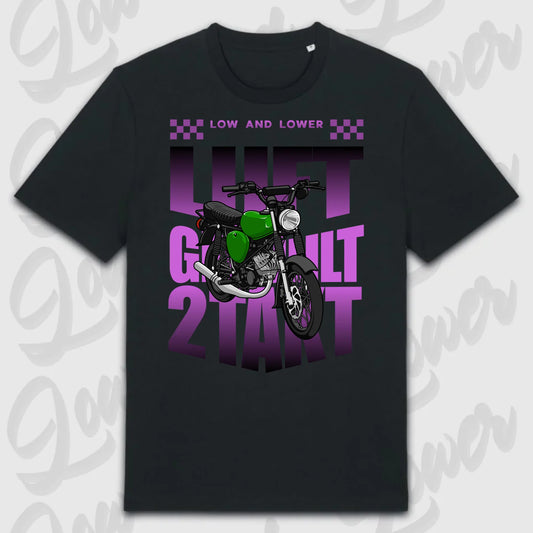 T-Shirt Tuning Cars, Personalisiert Schwarz, VW, BMW, Audi, Mercedes, Autos