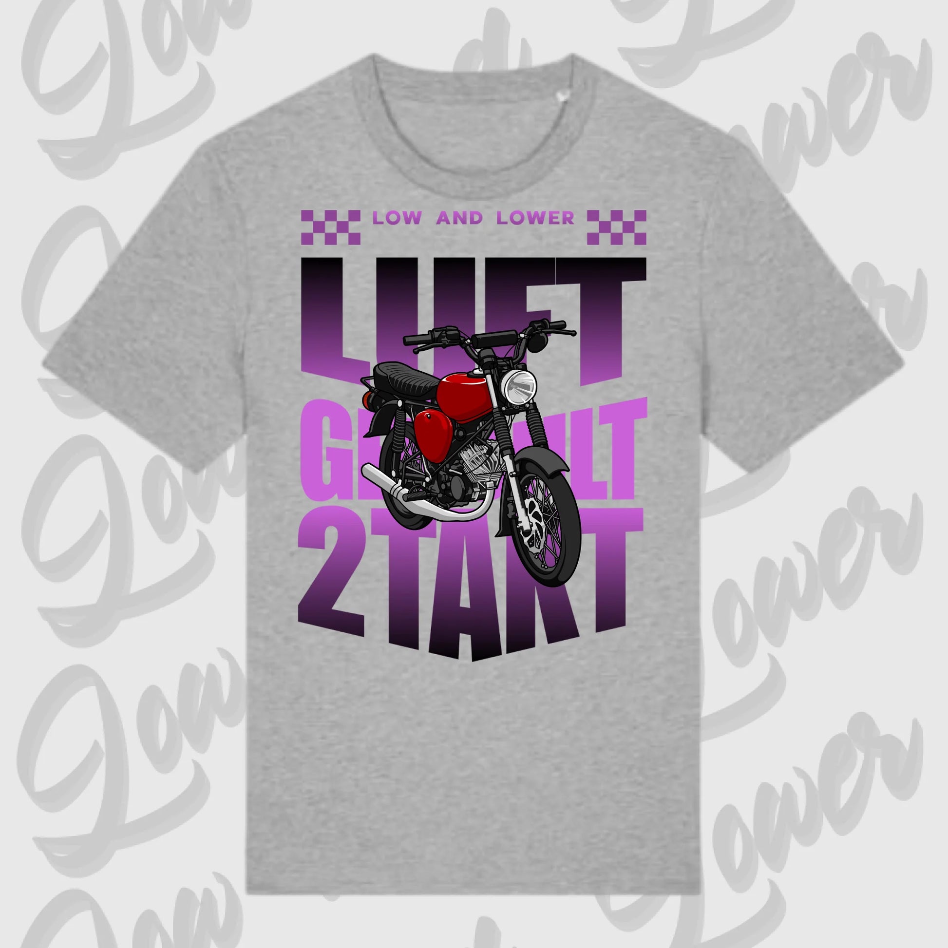 T-Shirt Tuning Cars, Personalisiert grau, VW, BMW, Audi, Mercedes, Autos