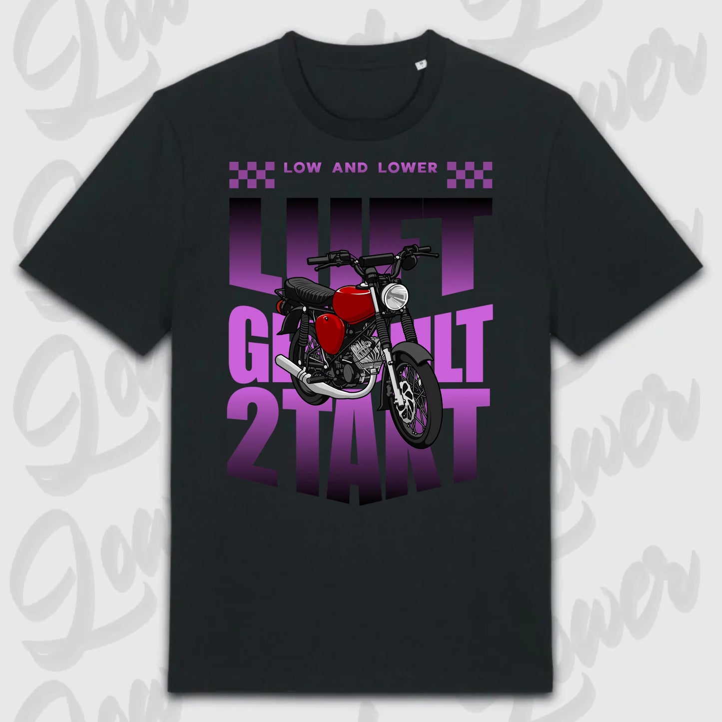 T-Shirt Tuning Cars, Personalisiert Schwarz, VW, BMW, Audi, Mercedes, Autos