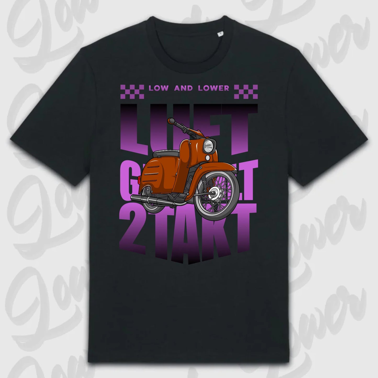 T-Shirt Tuning Cars, Personalisiert Schwarz, VW, BMW, Audi, Mercedes, Autos