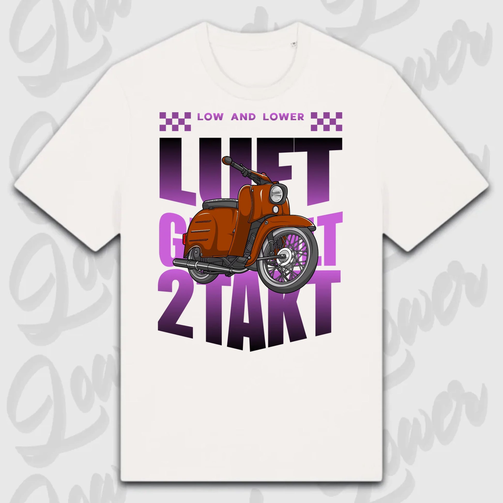 T-Shirt Tuning Cars, Personalisiert Weiß, VW, BMW, Audi, Mercedes, Autos