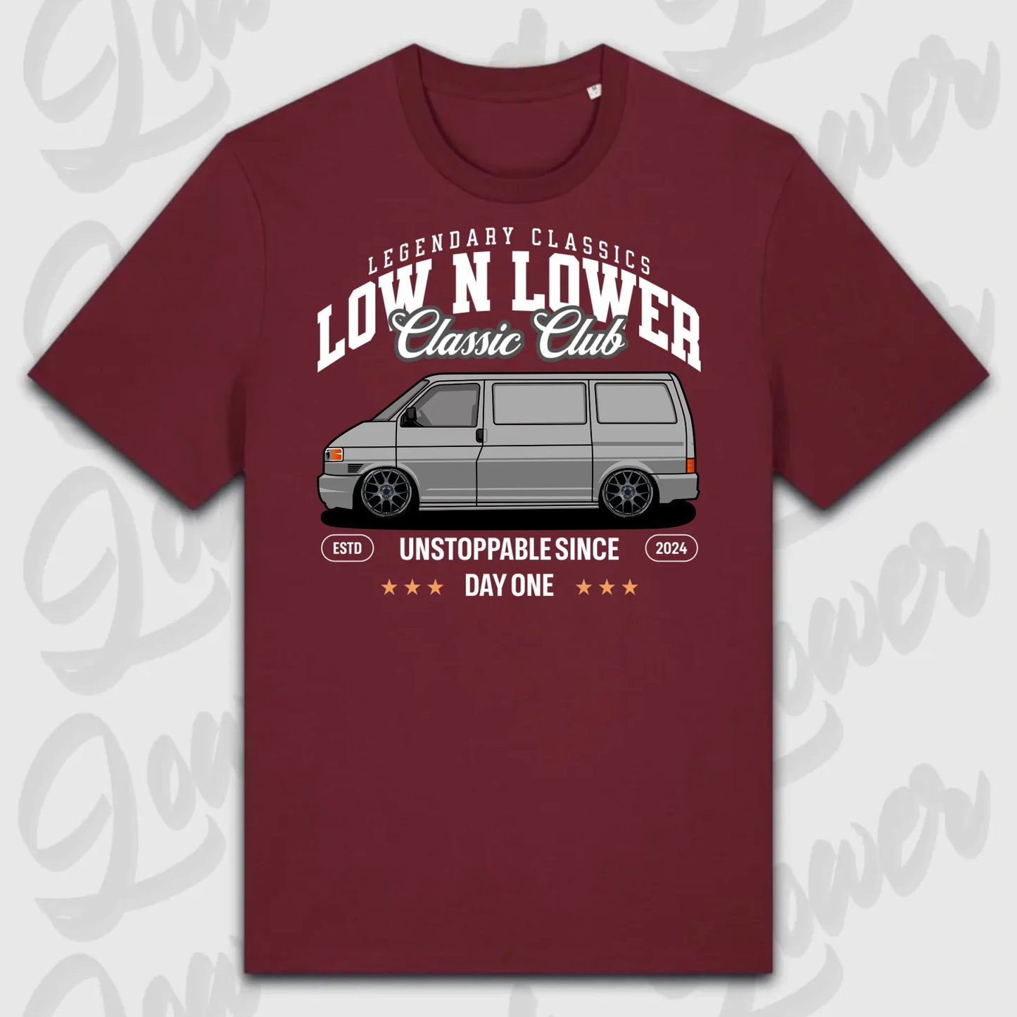 T-Shirt Tuning Cars, Personalisiert Rot, VW, BMW, Audi, Mercedes, Autos