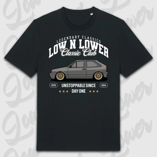 T-Shirt Tuning Cars, Personalisiert Schwarz, VW, BMW, Audi, Mercedes, Autos