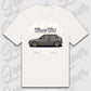 T-Shirt Tuning Cars, Personalisiert Weiß, VW, BMW, Audi, Mercedes, Autos