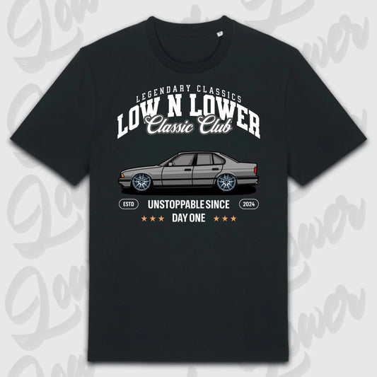 T-Shirt Tuning Cars, Personalisiert Schwarz, VW, BMW, Audi, Mercedes, Autos
