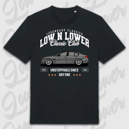T-Shirt Tuning Cars, Personalisiert Schwarz, VW, BMW, Audi, Mercedes, Autos