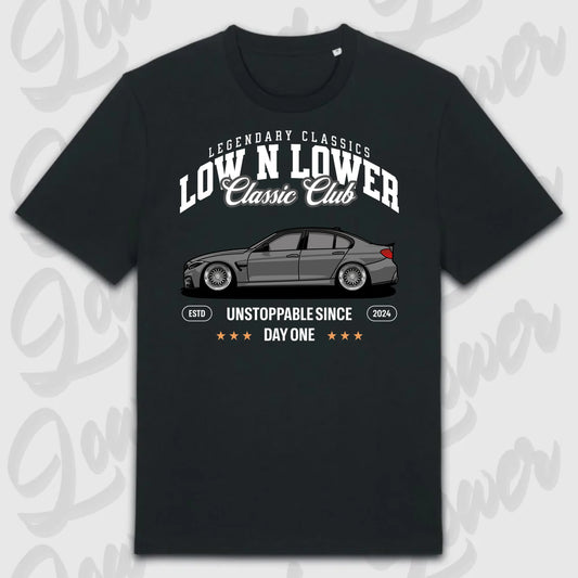 T-Shirt Tuning Cars, Personalisiert Schwarz, VW, BMW, Audi, Mercedes, Autos