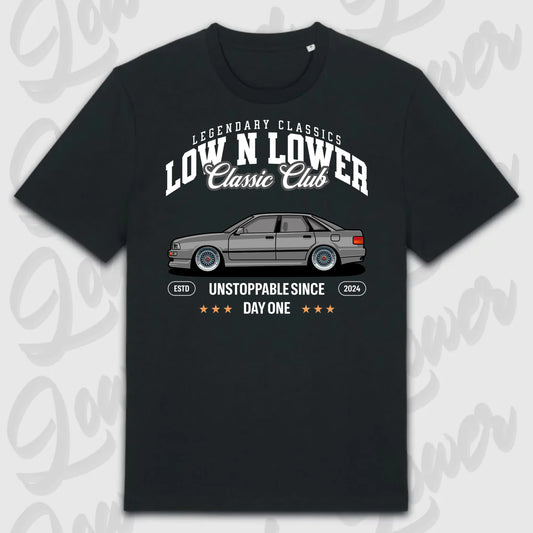 T-Shirt Tuning Cars, Personalisiert Schwarz, VW, BMW, Audi, Mercedes, Autos