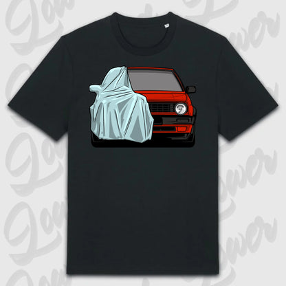 T-Shirt Tuning Cars, Personalisiert Schwarz, VW, BMW, Audi, Mercedes, Autos