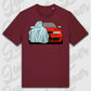 T-Shirt Tuning Cars, Personalisiert Rot, VW, BMW, Audi, Mercedes, Autos