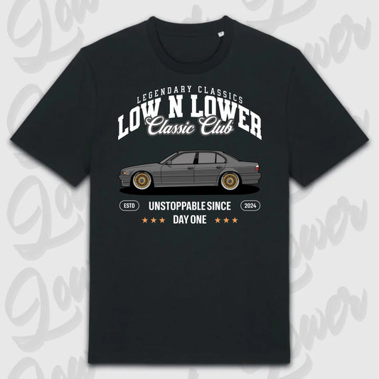T-Shirt Tuning Cars, Personalisiert Schwarz, VW, BMW, Audi, Mercedes, Autos