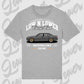 T-Shirt Tuning Cars, Personalisiert grau, VW, BMW, Audi, Mercedes, Autos