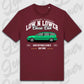 T-Shirt Tuning Cars, Personalisiert Rot, VW, BMW, Audi, Mercedes, Autos