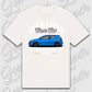 T-Shirt Tuning Cars, Personalisiert Weiß, VW, BMW, Audi, Mercedes, Autos