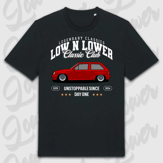 T-Shirt Tuning Cars, Personalisiert Schwarz, VW, BMW, Audi, Mercedes, Autos
