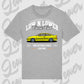 T-Shirt Tuning Cars, Personalisiert grau, VW, BMW, Audi, Mercedes, Autos