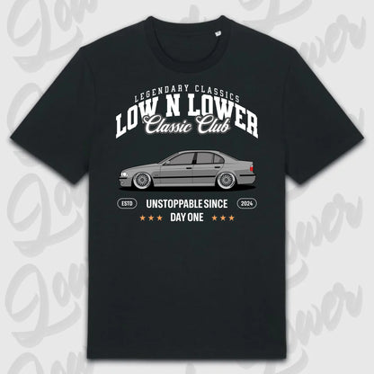 T-Shirt Tuning Cars, Personalisiert Schwarz, VW, BMW, Audi, Mercedes, Autos