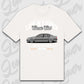 T-Shirt Tuning Cars, Personalisiert Weiß, VW, BMW, Audi, Mercedes, Autos