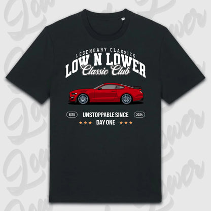 T-Shirt Tuning Cars, Personalisiert Schwarz, VW, BMW, Audi, Mercedes, Autos