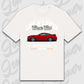 T-Shirt Tuning Cars, Personalisiert Weiß, VW, BMW, Audi, Mercedes, Autos