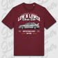 T-Shirt Tuning Cars, Personalisiert Rot, VW, BMW, Audi, Mercedes, Autos