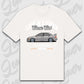 T-Shirt Tuning Cars, Personalisiert Weiß, VW, BMW, Audi, Mercedes, Autos