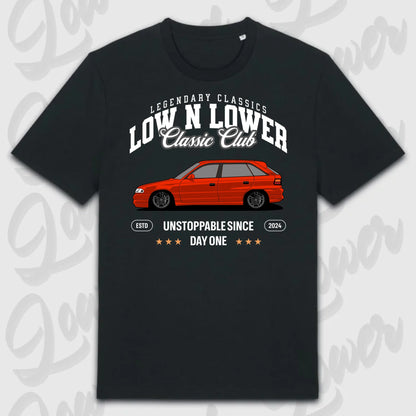 T-Shirt Tuning Cars, Personalisiert Schwarz, VW, BMW, Audi, Mercedes, Autos