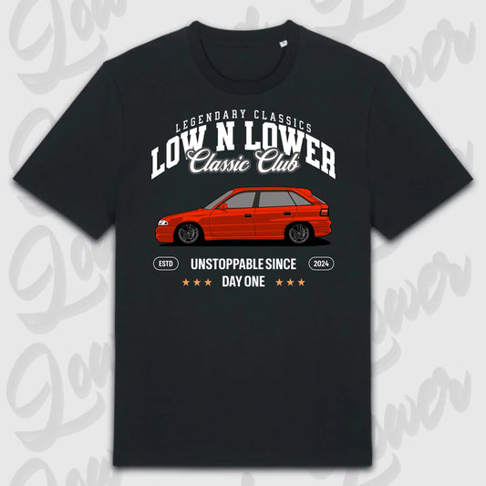 T-Shirt Tuning Cars, Personalisiert Schwarz, VW, BMW, Audi, Mercedes, Autos