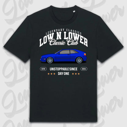 T-Shirt Tuning Cars, Personalisiert Schwarz, VW, BMW, Audi, Mercedes, Autos