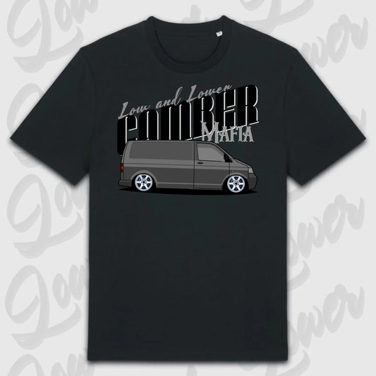 T-Shirt Tuning Cars, Personalisiert Schwarz, VW, BMW, Audi, Mercedes, Autos