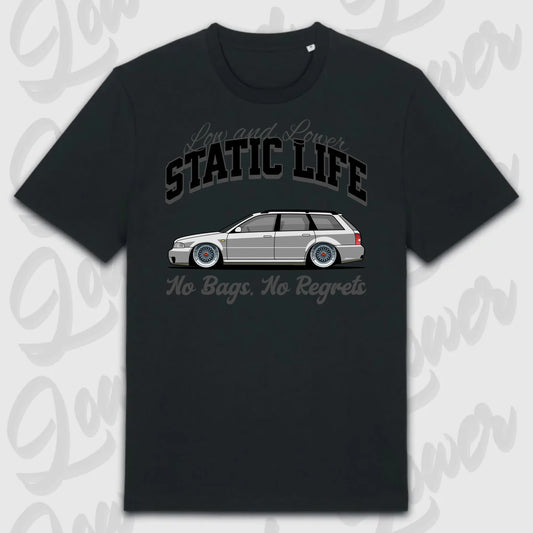 T-Shirt Tuning Cars, Personalisiert Schwarz, VW, BMW, Audi, Mercedes, Autos