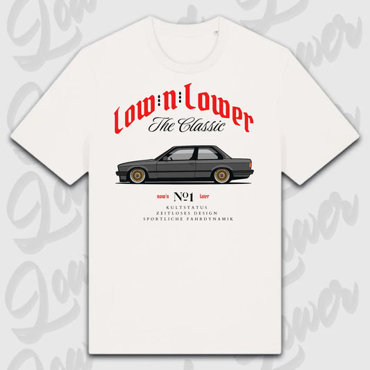 T-Shirt Tuning Cars, Personalisiert Weiß, VW, BMW, Audi, Mercedes, Autos