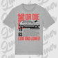 T-Shirt Tuning Cars, Personalisiert grau, VW, BMW, Audi, Mercedes, Autos