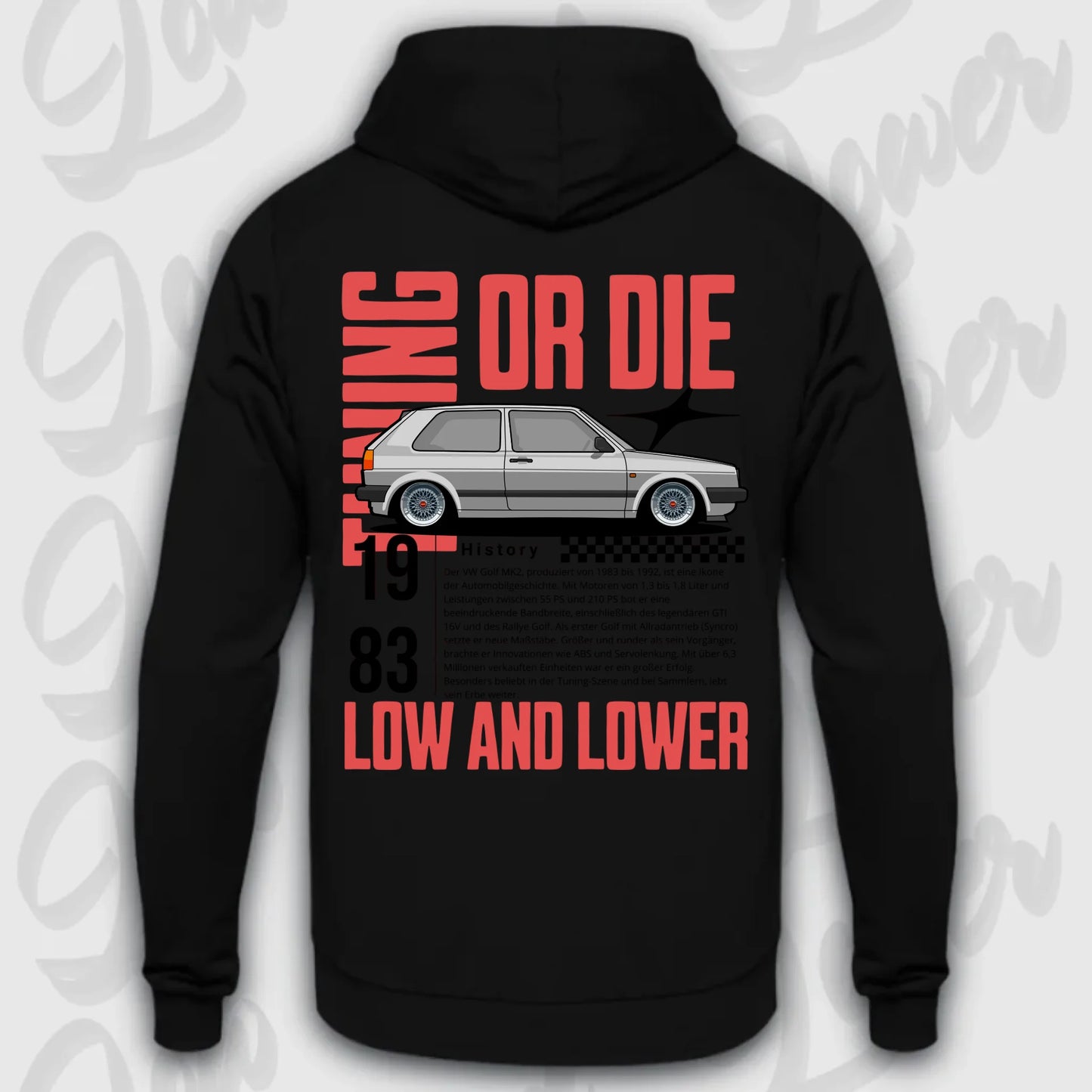 Mockup Stand hoodie teeinblue -      