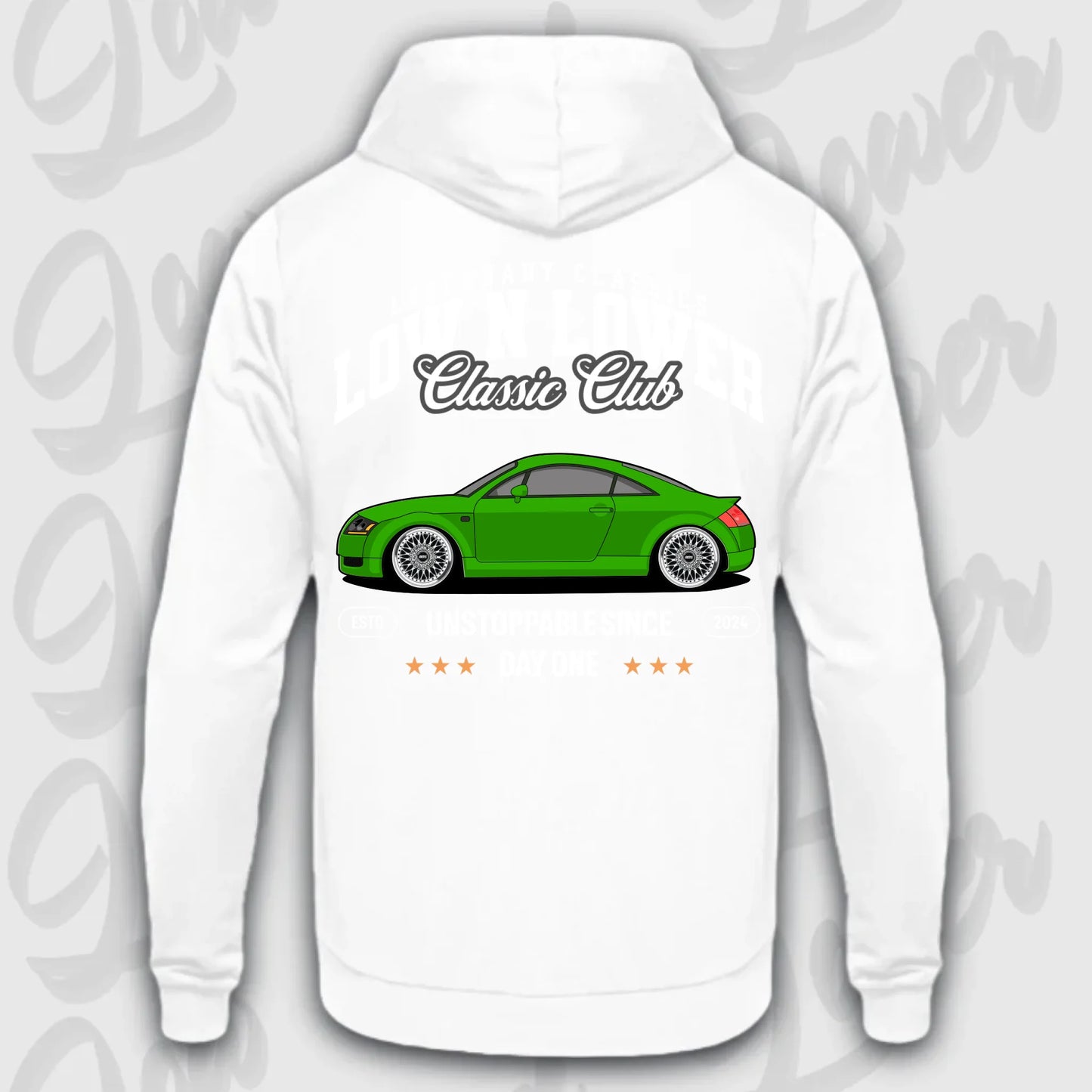 Mockup Stand hoodie teeinblue - Shirt stand 2