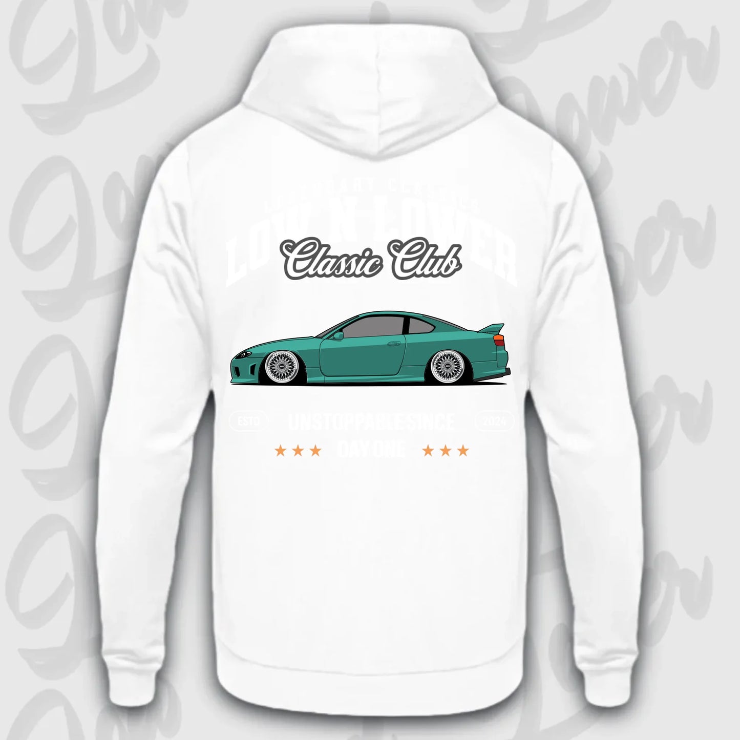 Mockup Stand hoodie teeinblue - Shirt stand 2