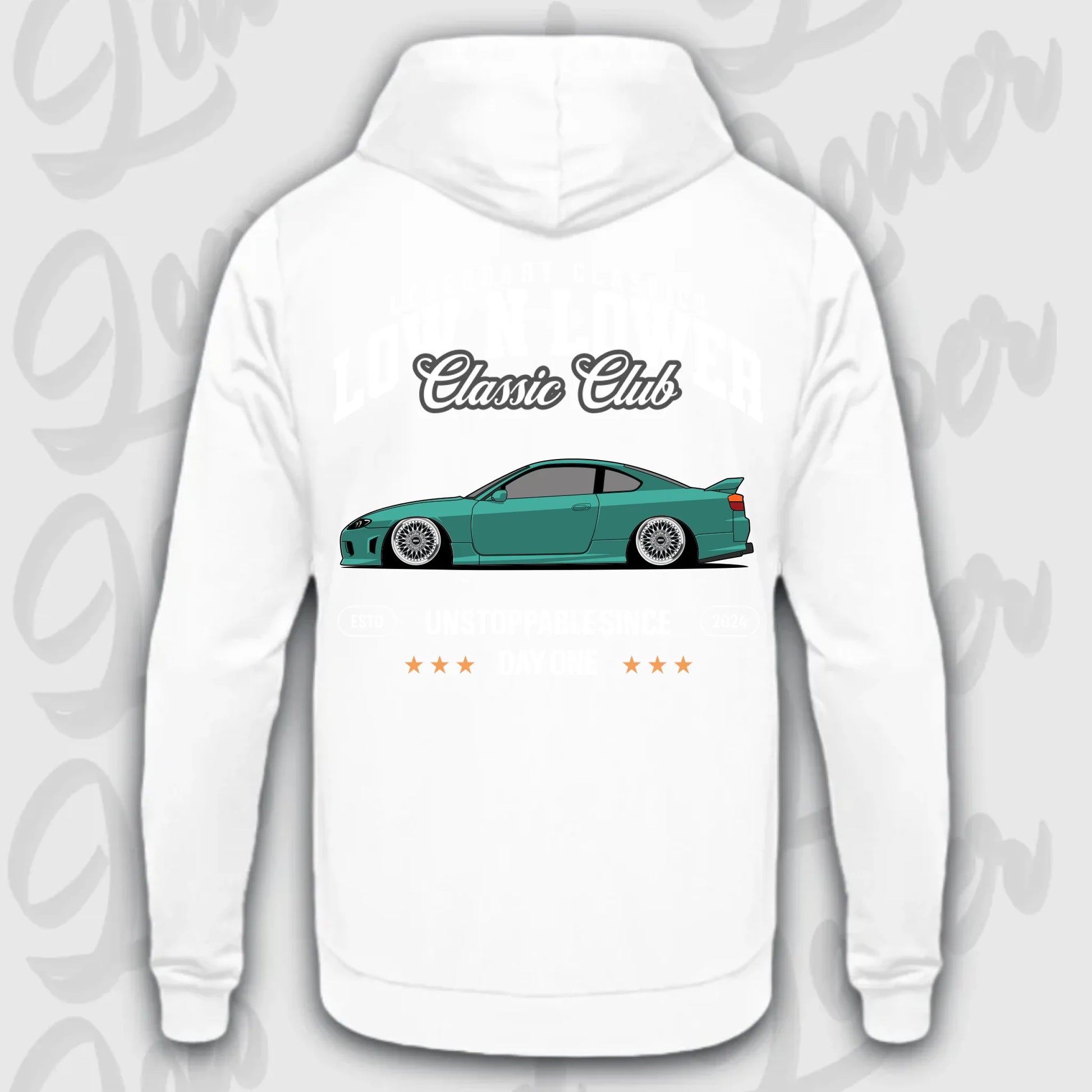 Mockup Stand hoodie teeinblue - Shirt stand 2