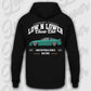 Mockup Stand hoodie teeinblue -      