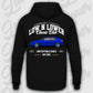 Mockup Stand hoodie teeinblue -      