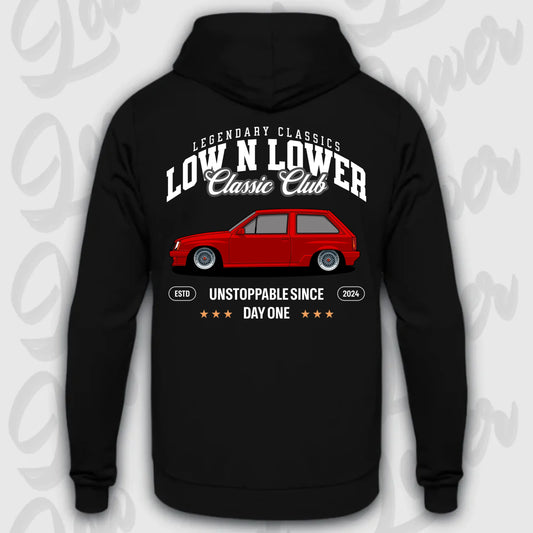 Mockup Stand hoodie teeinblue -      