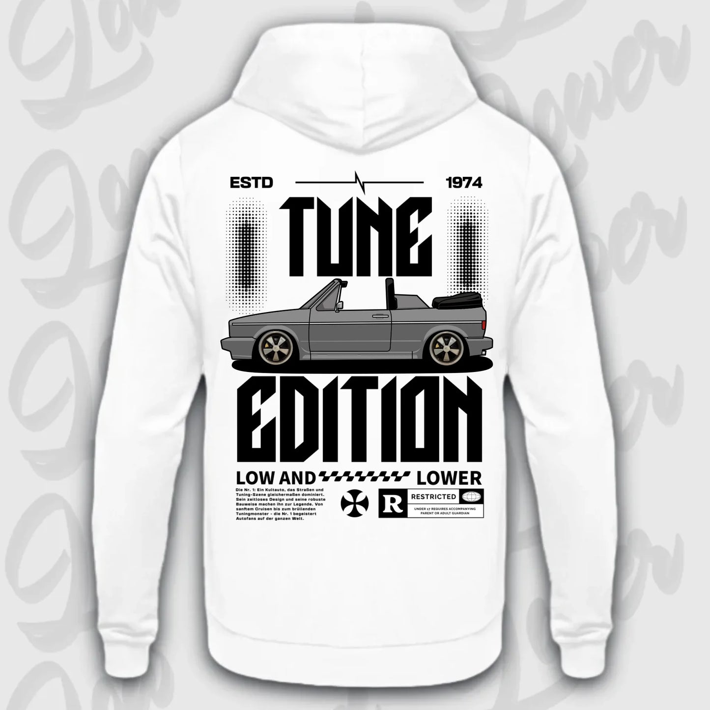 Mockup Stand hoodie teeinblue - Shirt stand 2