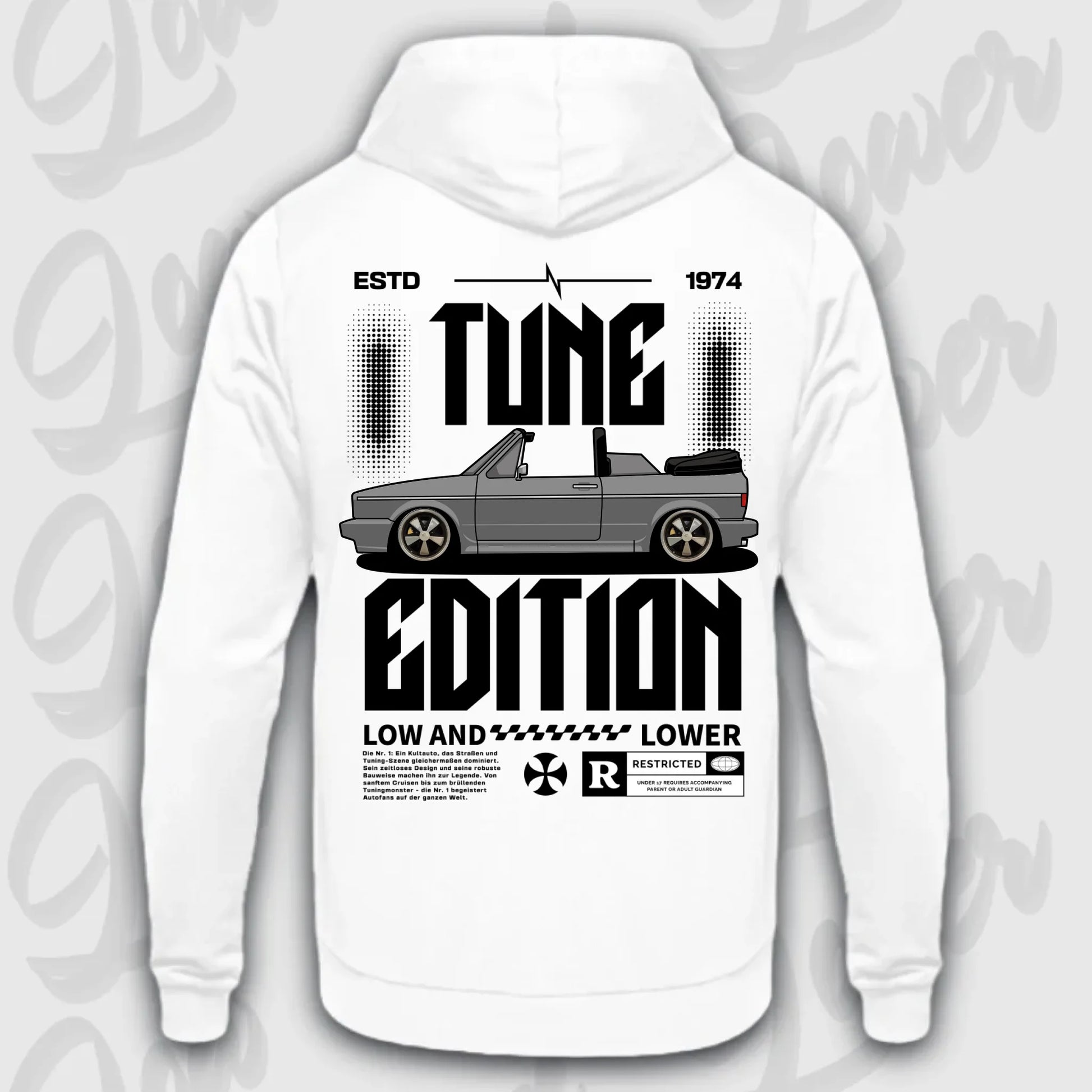 Mockup Stand hoodie teeinblue - Shirt stand 2